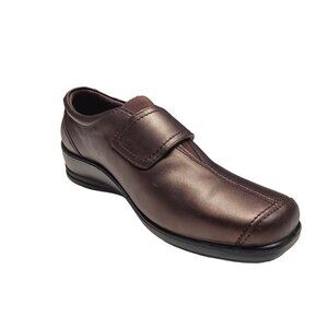 Padders Women's Sandy Wide Width Bronze Slip-on Shoes (US Size 8)